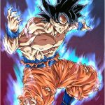 Coloriage Dragon Ball Super Goku Ultra Instinct Génial Goku Ultra Instinct Dragon Ball Z Super & Gt