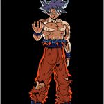 Coloriage Dragon Ball Super Goku Ultra Instinct Luxe Ultra Instinct Goku M7 – Figpin