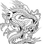 Coloriage Dragon Chinois Génial 19 Dessins De Coloriage Dragon Chinois à Imprimer