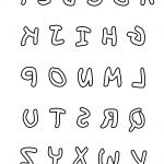 Coloriage Écriture Nouveau Alphabet Style Ecriture Manuscrite Coloriages Alphabet