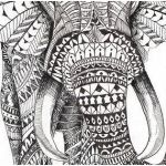Coloriage Éléphant Élégant 16 Dessins De Coloriage éléphant Mandala à Imprimer