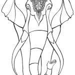 Coloriage Elephant Élégant 166 Best Elephant Coloring Pages For Adults Images On
