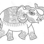 Coloriage Éléphant Inde Inspiration Elephant Dessins Inde – Recherche Google In 2020