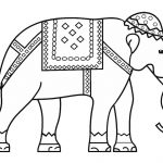 Coloriage Éléphant Inde Luxe Dibujo De Elefante Indio Para Colorear