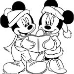 Coloriage Enfant Disney Nice Coloriage Mickey Mouse Noel Disney Pour Enfants