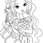 Coloriage Enfant Fille Génial Coloriage Fille Belle Au Bois Dormant à Imprimer