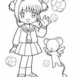 Coloriage Enfant Fille Luxe Coloriage Fille Manga à Imprimer Pour Les Enfants Cp