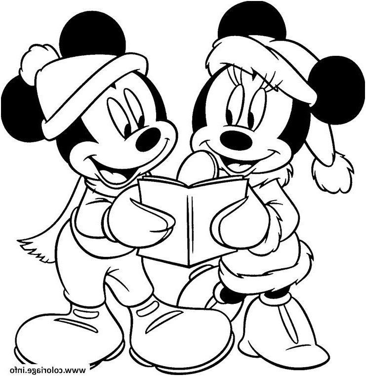 Coloriage Enfant Noel Meilleur De Coloriage Mickey Mouse Noel Disney Pour Enfants