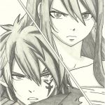 Coloriage Fairy Tail Erza Meilleur De Erza And Jellal Drawing Google Search