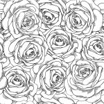 Coloriage Fleur Nice Free Coloring Pages Of Adult Roses