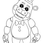 Coloriage Fnaf Meilleur De Animatronics Coloring Pages To And Print For Free