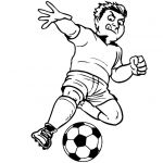 Coloriage Footballeur Nice Coloriage Foot Logo