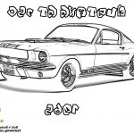 Coloriage Ford Mustang Génial Coloriage De Voiture Mustang