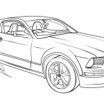 Coloriage Ford Mustang Nice Coloriage Ford Mustang Gt