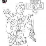 Coloriage Fornite Nice Coloriage Fortnite Battle Royale Personnage 6 Jecolorie