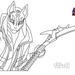 Coloriage Fortnite Nomade Génial Coloriage Drift Ultimate Fortnite Jecolorie