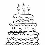 Coloriage Gâteau D'anniversaire Génial Dessin À Colorier Gâteau D Anniversaire 18 Ans Gâteau