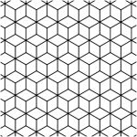 Coloriage Geometrique Nice Coloriage Tessellation Géométrique Avec Losanges