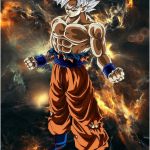 Coloriage Goku Ultra Instinct Élégant Goku Mastered Ultra Instinct Db