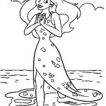 Coloriage Gratuit À Imprimer Luxe Coloriage Princesse Ariel La Petite Sirene Jecolorie