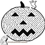Coloriage Gratuit Halloween Nice Jeu De Labyrinthe Pour Enfant Votre Jeu D Halloween
