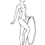 Coloriage Gymnaste Nice Gymnastic Coloring Pages To And Print For Free
