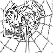 Coloriage Halloween Araignée Élégant Coloriages Coloriage D Une Araignée Fr Hellokids