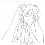 Coloriage Hatsune Miku Luxe Coloring Pages On Pinterest