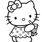 Coloriage Hello Kitty À Imprimer Meilleur De Coloriages Hello Kitty