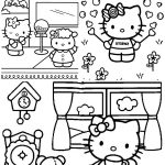 Coloriage Hello Kitty Coeur Inspiration Coloriage Hello Kitty Et Les Animaux