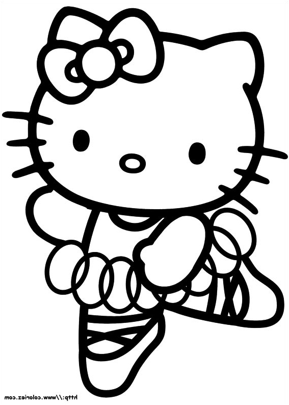 Coloriage Hello Kitty Coeur Nouveau Coloriage Hello Kitty Avec Un Coeur A Imprimer