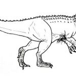 Coloriage Indoraptor Génial Hybrid Dinosaur Indominus Rex Coloring Picture