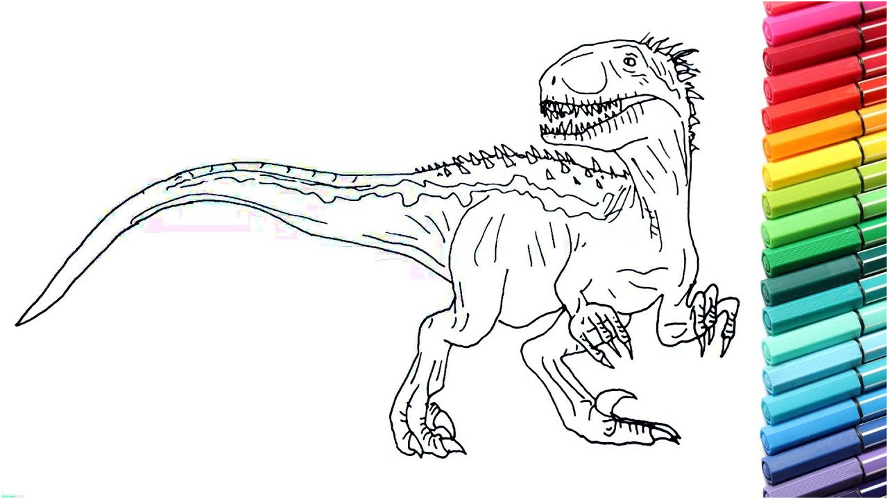 Coloriage Indoraptor Nice Drawing and Coloring Indoraptor From Jurassic World How