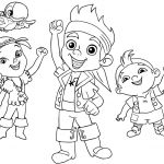 Coloriage Jake Pirate Nice Coloriage Jake Izzy Cubby Et Skully