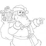 Coloriage Joyeux Noel Génial Joyeux Noël Avec Le Père Noël Coloriages De Noël à Imprimer