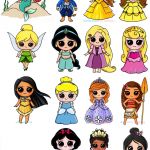 Coloriage Kawaii Disney Meilleur De Princesses Kawaii Kawaii Pinterest