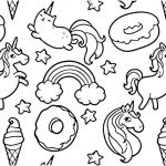 Coloriage Kawaii Donuts Inspiration Pusheen Donuts Et Licornes Coloriage Kawaii Coloriages