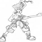 Coloriage Kingdom Hearts Élégant Kingdom Hearts sora Characters