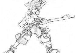 Coloriage Kingdom Hearts Élégant Kingdom Hearts sora Characters
