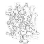Coloriage Kingdom Hearts Nice Kingdom Drawing At Getdrawings