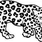 Coloriage Leopard Unique Imágenes Para Pintar De Leopardos