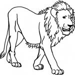 Coloriage Lion À Imprimer Nouveau 108 Dessins De Coloriage Lion à Imprimer Sur Laguerche