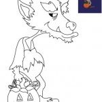 Coloriage Loup Garou Nouveau Coloriage D Halloween à Imprimer Pour Les Enfants Le Loup