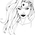 Coloriage* Luxe New Coloriage Wonder Woman