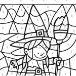 Coloriage Magique Halloween Maternelle Nice Coloriage Magique Halloween Maternelle Coloriage Magique