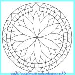 Coloriage Mandala Facile À Imprimer Luxe Mandala Simple à Imprimer