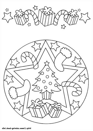 Coloriage Mandala Noel Inspiration Mandala Natalizi