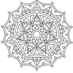 Coloriage Mandala Stitch Meilleur De Coloriage De Mandalas Mandala Mandala Formes Géométriques