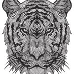 Coloriage Mandala Tigre Nice Coloriage Tigre Mandala