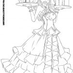 Coloriage Manga Fairy Tail Nouveau Mirajane Fairy Tail Line Art Sketch Coloring Page
